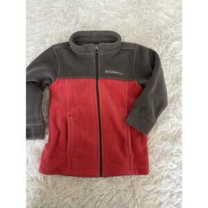 Columbia Toddler Sz. 18/24 Mo. Classic Zip Up Fleece. Exc. Condition